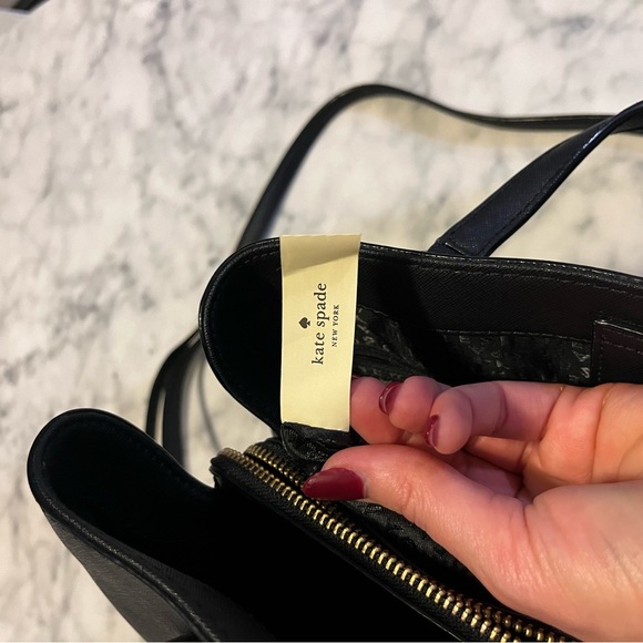 AUTHENTIC Kate Spade Laurel Way Evangelie black purse handbag in great condition - Picture 12 of 16